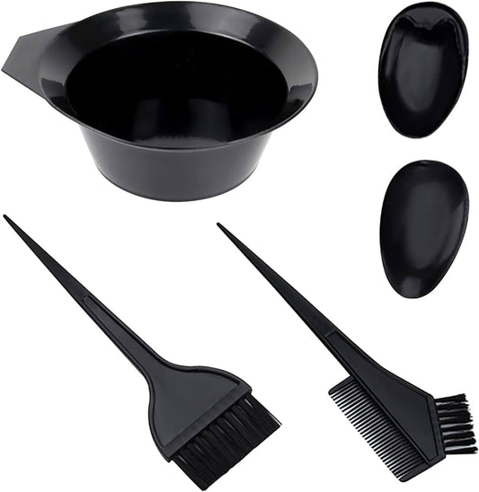 Hair Dye Color Brush Bowl Set